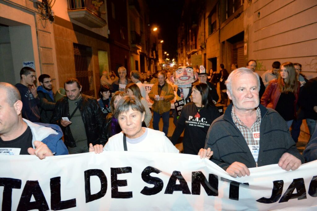 Manifestació a Mataró en defensa de la sanitat pública / SANDRA LÁZARO