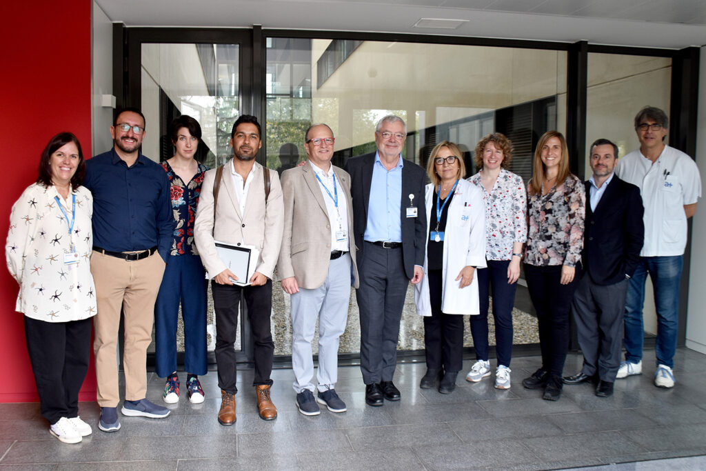 Alguns dels membres de la Fundació Althaia de Manresa participantes en el projecte. 